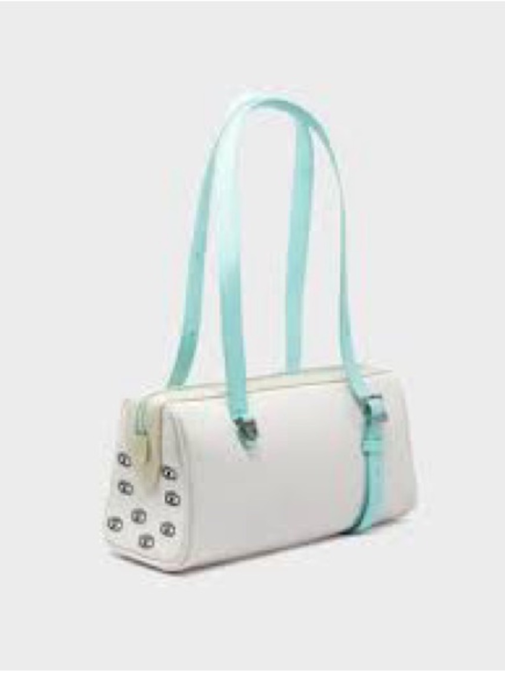 Min & Mon Cream Ester Satchel Shoulder Bag - Picture 3 of 3